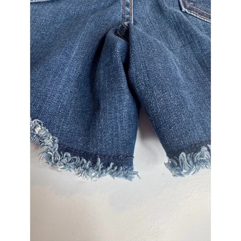 Levi's Denim Cutoff‎ Shorts Size 6 Frayed Hem Casual Summer Jean Shorts
